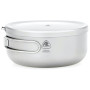 Fiambrera Robens Ori Titanium Pot with Plate Lid