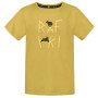 Camiseta para niños Rafiki Kailas Jr Khaki II amarillo khaki II