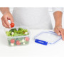 Caja de alimentos Sistema Square Klip It Plus 1,15L