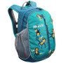 Mochila para niños Boll Roo 12 l II. jakost azul/verde Turquoise