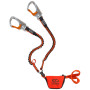 Absorbedor de energía Climbing Technology Top Shell Slider Twist negro/naranja