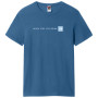 Camiseta de hombre The North Face NSE Tee azul oscuro Banff Blue