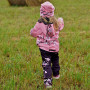 Pantalones softshell para niños WAMU Purple