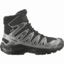 Calzado para niños Salomon Xa Pro Winter Wp J Black-Castlerock-Cloudburst negro/gris Black / Castlerock / Cloudburst