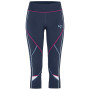 Mallas de tres cuartos para mujer Kari Traa Louise 2.0 3/4 Tights azul Royal