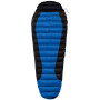 Saco de dormir de plumón Warmpeace Viking 300 210 cm wide azul blue/grey/black
