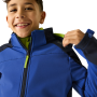 Chaqueta softshell para niños Regatta Haydenbury Navy/Olympian Blue