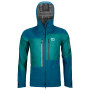 Chaqueta de hombre Ortovox 3L Guardian Shell Jacket azul PetrolBlue
