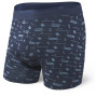 Calzoncillos bóxer Saxx Platinum Boxer Brief Fly gris/azul NavyKimono