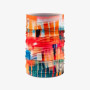 Pañuelo Buff Original blanco/naranja Flow Multi
