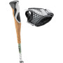 Bastones de carrera de senderos Leki Cross Trail Carbon 110-135 cm