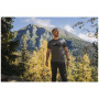 Camiseta de hombre Warg Merino Mountain 165 Short Comfy