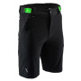 Pantalones cortos de hombre Silvini Elvo MP809 2023 negro/verde black-green