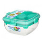 Caja de ensalada Sistema Salad To Go 1,1L turquesa mint