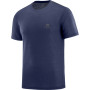 Camiseta de hombre Salomon Explore SS Tee M azul oscuro Nightish