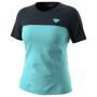 Camiseta funcional de mujer Dynafit Traverse S-Tech S/S Tee W azul claro marine blue BLUEBERRY/3010