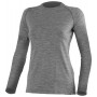 Camiseta funcional de mujer Lasting Atila gris