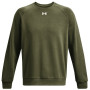 Sudadera de hombre Under Armour Rival Fleece Crew verde oscuro Marine OD Green / / White