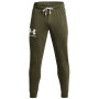 Pantalones de chándal para hombre Under Armour Rival Terry Jogger 2022 khaki Marine OD Green / / Onyx White