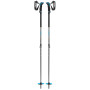 Bastones de esquí de travesía Leki Guide Lite 2 negro/azul silvergray-petrol-black