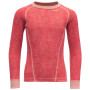 Camiseta funcional para niños Devold Active Kid Shirt rojo/rosa Poppy