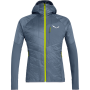 Chaqueta de hombre Salewa ORTLES HYBRID AWP M JKT gris FlintStone/