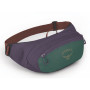 Riñonera Osprey Daylite Waist verde/rojo axo green/enchantment purple
