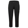 Pantalones de mujer Mammut Runbold Capri Pants Women negro black
