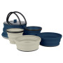 Vajilla Sea to Summit X-Set: 12 5pc gris/azul Navy / Sand