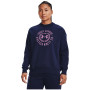 Sudadera de mujer Under Armour Rival Fleece Crest Grp Crew