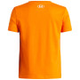 Camiseta funcional para niños Under Armour UA B Logo Wordmark SS Outrageous Orange