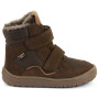 Botas de invierno para niños Froddo Barefoot Tex Winter Dark Brown
