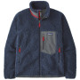 Chaqueta de hombre Patagonia Classic Retro-X Jacket azul oscuro New Navy w/Wax Red