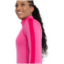 Camiseta funcional de mujer Icebreaker W ZoneKnit 260 LS Half Zip