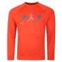 Camiseta de hombre Dare 2b Righteous III LS Tee naranja Trail Blaze (1WC)