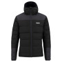 Chaqueta de plumón para hombre Swix Dynamic Down negro/gris Black