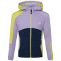 Sudadera funcional para niños Dare 2b Hero Core Stretch violeta/verde WldLim/WldVi