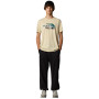 Camiseta de hombre The North Face M S/S Mountain Line Tee