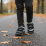 Zapatos barefoot para niños para todo el año Bugga Safi Black