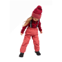 Pantalones de esquí para niños Reima Leikisti Red Clay