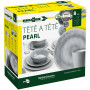 Vajilla Brunner Set tête-à-tête Pearl 8 pcs