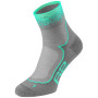 Calcetines de ciclismo R2 Grace gris/verde grey
