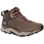 Calzado de mujer The North Face Vectiv Exploris Mid Futurelight Leather marrón Bipartisanbrwn/Coffeebrwn