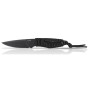 Cuchillo Acta non verba P100 Dlc/Plain edge negro Black/Black