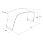 Extensión de carpa Outwell Wakefield XL Tent Connector