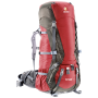 Mochila de mujer Deuter Aircontact 60 + 10 SL (2018) rojo