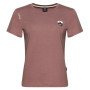 Camiseta de mujer Chillaz Iseo Sunset burdeos Wine