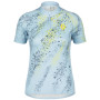 Maillot de ciclismo Scott W's Endurance 30 SS azul claro glace blue/sun yellow