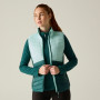 Chaleco de mujer Regatta Womens Leedre Hybrid B/W