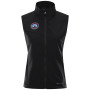 Chaleco de mujer Alpine Pro Wersa negro black